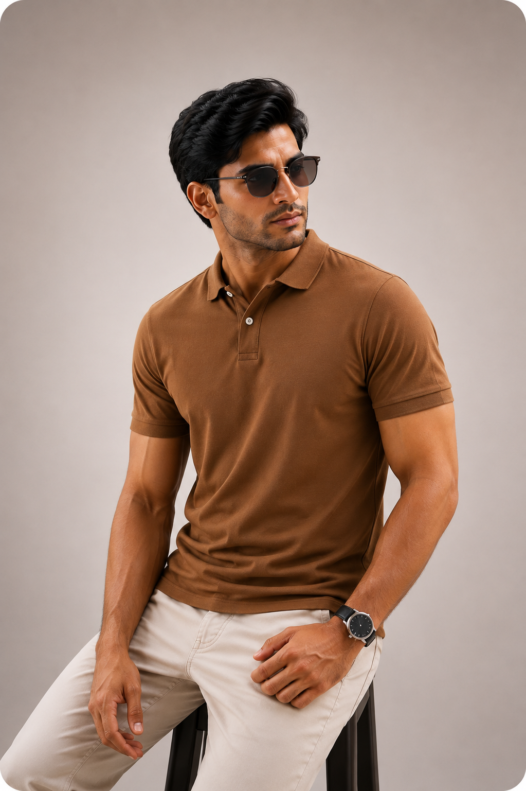 BOSSAI Minimal Polo